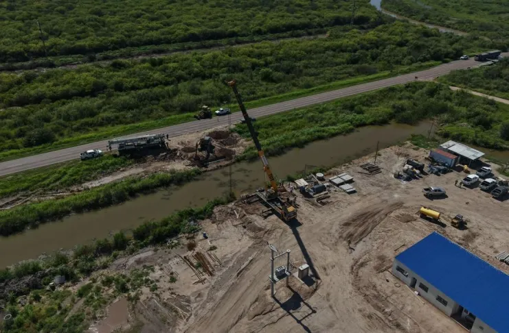 El acueducto Tostado-Villa Minetti ya supera el 70 % de avance