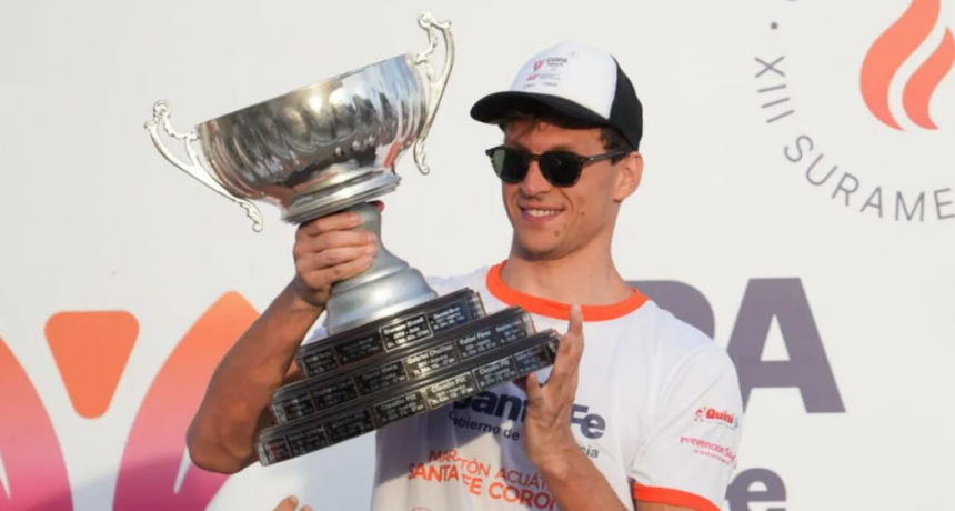 Alessio Occhipinti y Mayte Puca, los grandes ganadores de la 48° edición de la Maratón Santa Fe-Coronda