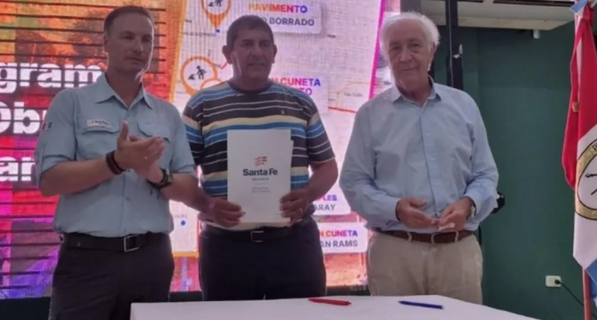 Nuevas obras para el 9 de Julio: firmaron convenios en siete localidades