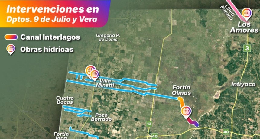 Obras y prevenci&oacute;n: el Gobierno Provincial monitorea la situaci&oacute;n h&iacute;drica en los Bajos Submeridionales