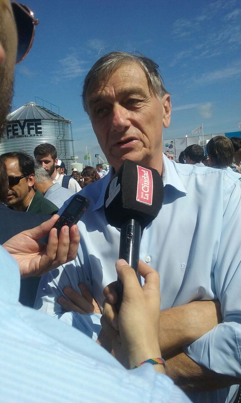 EL EX-GOBERNADOR DE SANTA FE DOCTOR HERMES BINNER PARTICIPO DEL ACTO INAUGURAL DE EXPO AGRO 2017.