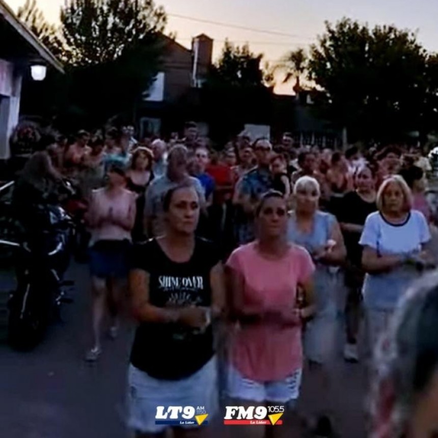 Tras una violenta entradera, vecinos de Arroyo Aguiar marcharon por seguridad