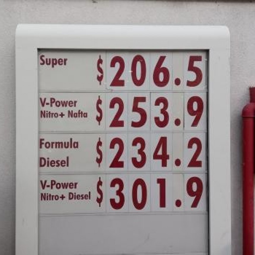 Shell ya aplica en Santa Fe el aumento de los combustibles