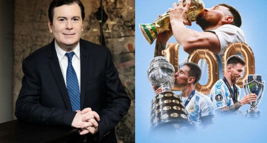 Zamora celebr&oacute; el gol n&uacute;mero 100 de Messi con la Selecci&oacute;n Argentina en Santiago del Estero