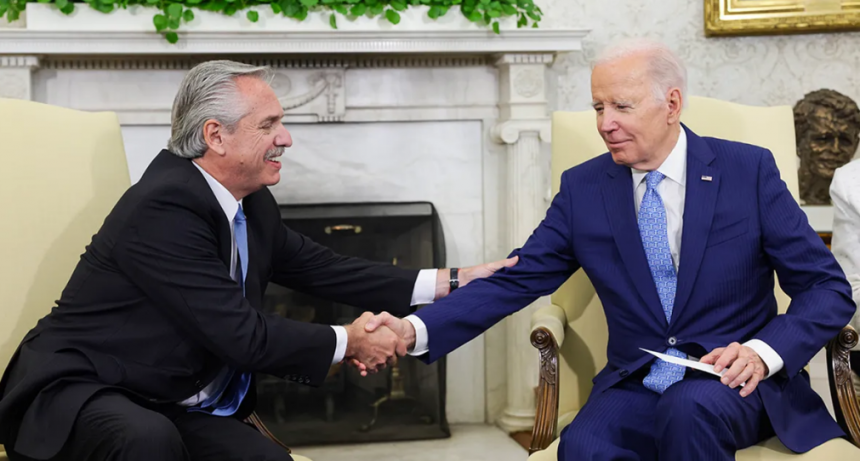 Alberto Fern&aacute;ndez le agradeci&oacute; a Joe Biden su apoyo ante el FMI y organismos internacionales
