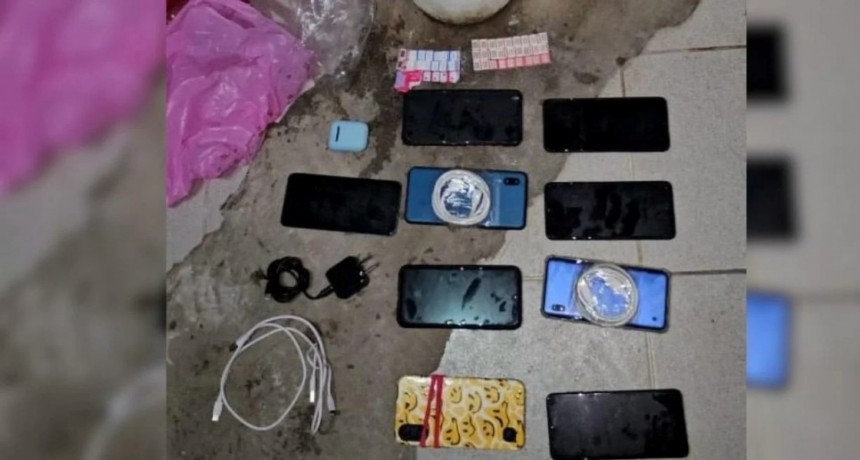 Sorprendieron a un agente penitenciario queriendo entrar celulares a la cárcel de Coronda