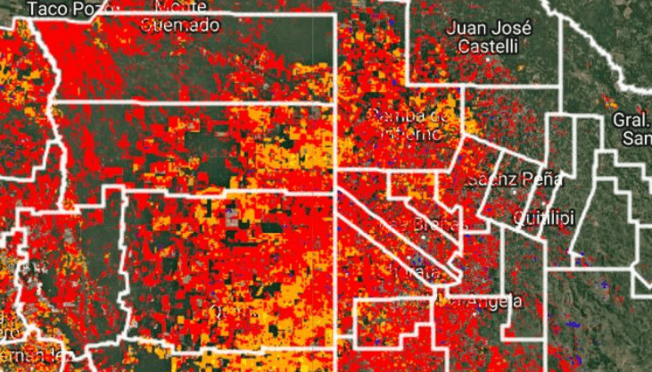 Santiago del Estero y Chaco, en alerta rojo: hay 6,7 millones de hectáreas con sequía alta o severa