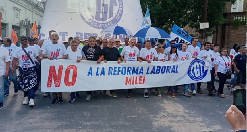 Reforma laboral: "El panorama no es alentador", aseguran desde la CGT de Santa Fe tras la sanci&oacute;n de la ley