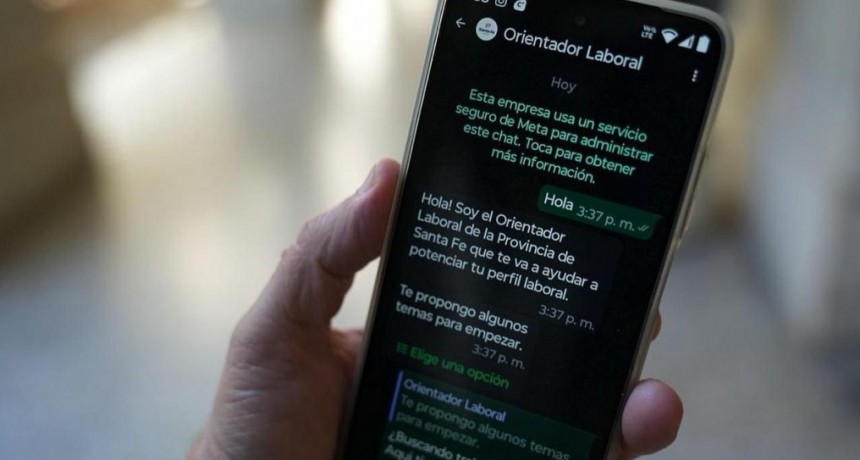 Santa Fe lanzó un asistente virtual para ayudar a buscar trabajo