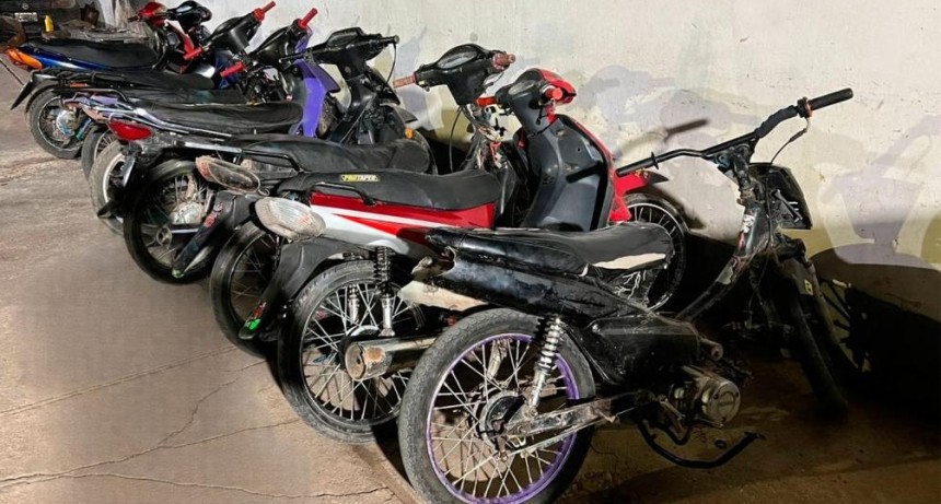 Quimil&iacute;: operativo policial contra picadas ilegales termin&oacute; con ocho motocicletas secuestradas