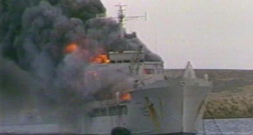 Habl&oacute; el santafesino que particip&oacute; del ataque m&aacute;s potente a la flota brit&aacute;nica: "Ver los memoriales con los nombres fue una experiencia muy fuerte"