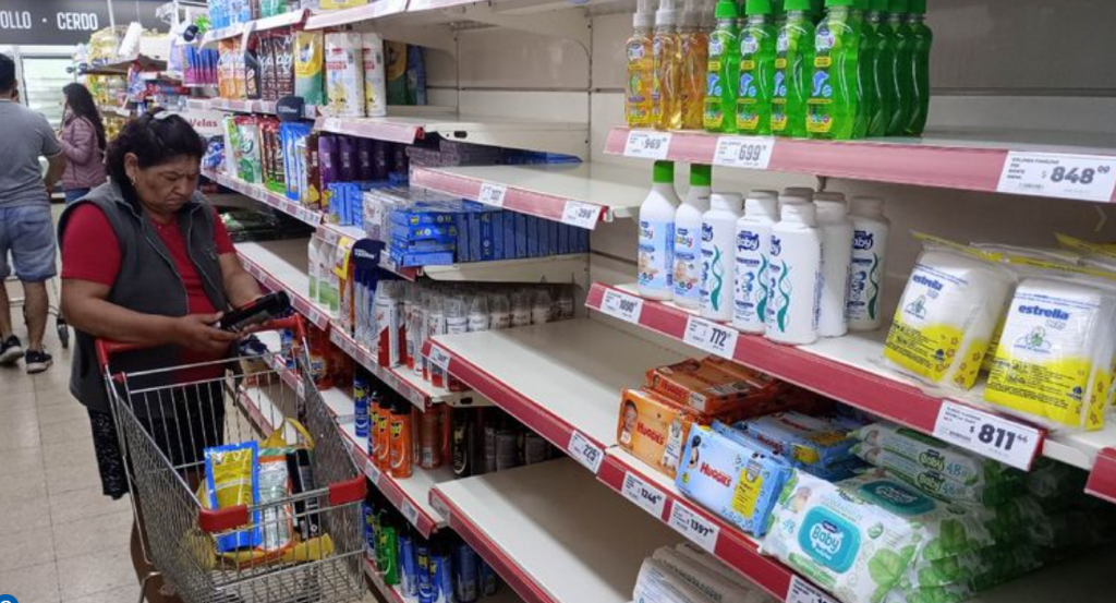 Preocupa la caída del consumo en supermercados