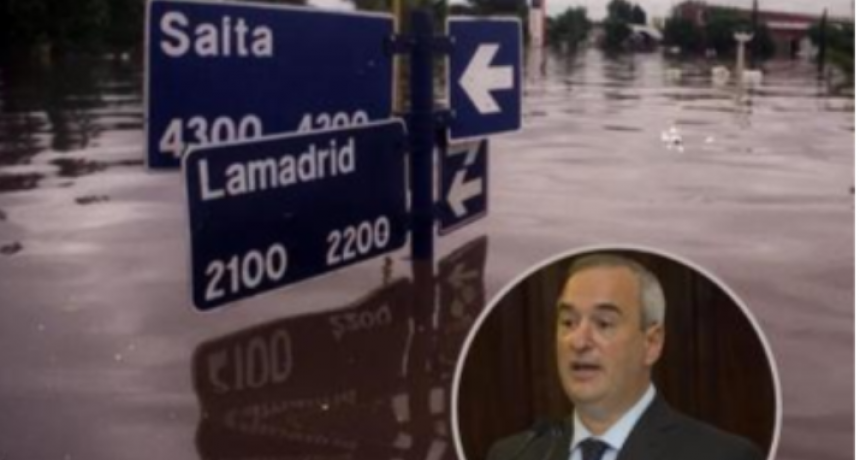 Causa inundaciones: 