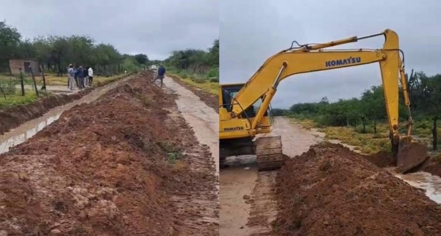 Amplio desplique del Gobierno de la Provincia para llevar ayuda a las familias afectadas por las lluvias en Villa Mail&iacute;n
