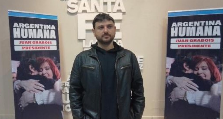 Juan Grabois en Santa Fe: 