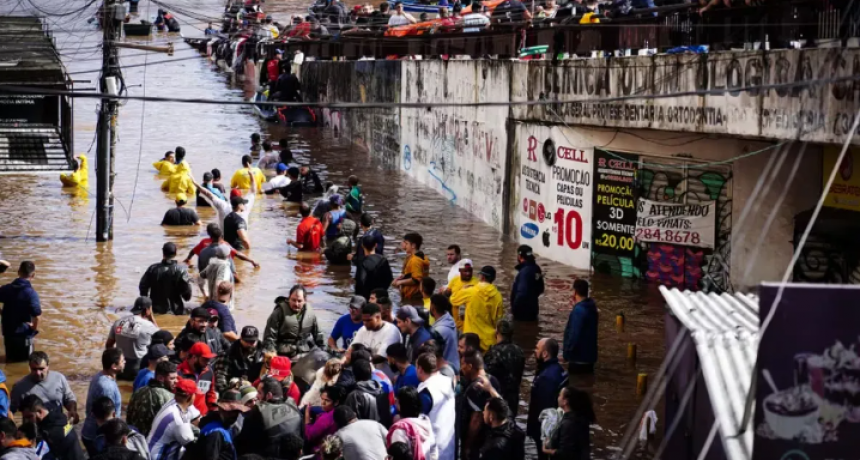 Inundaciones en Brasil: ¿la crecida de los ríos llegará a la provincia de Santa Fe?