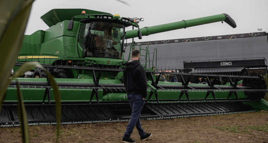 Un empuje en la previa de Agroactiva: la maquinaria agrícola tuvo un muy buen primer trimestre