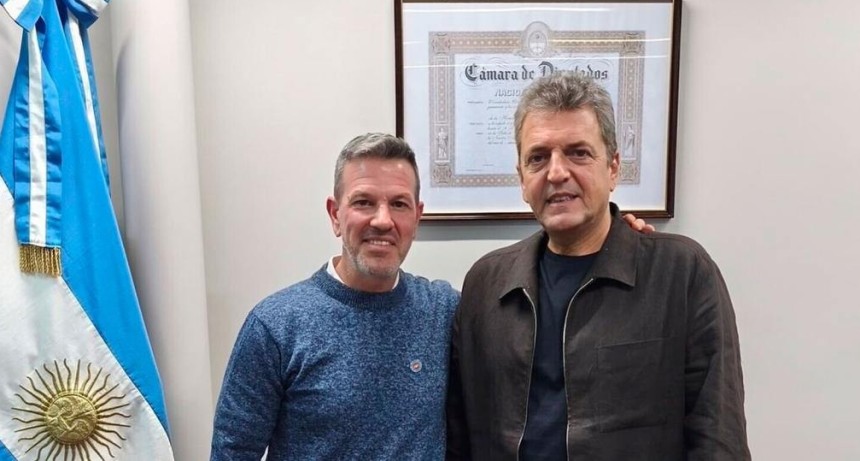 Sergio Massa volvi&oacute; a mostrarse en p&uacute;blico y reactiv&oacute; reuniones con intendentes