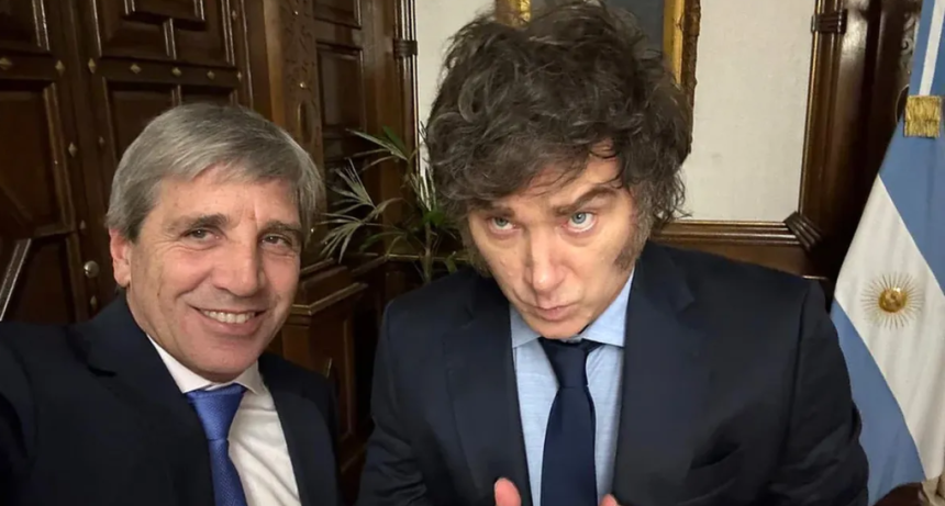 Contradicci&oacute;n entre Javier Milei y Luis Caputo por la pobreza: difieren en dos millones