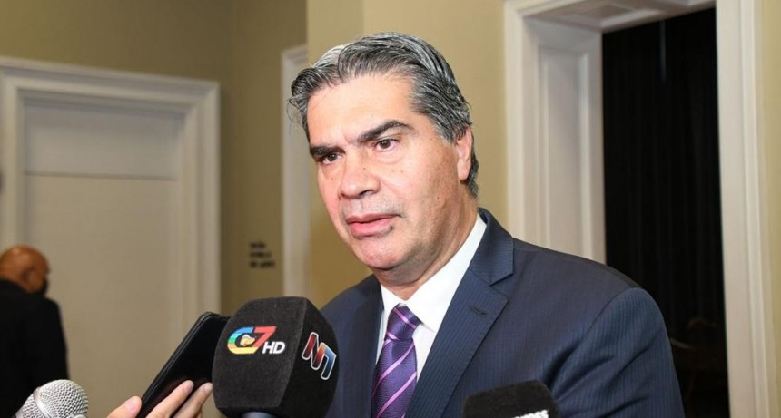 Capitanich sobre la interna del FdT: “Para ser candidato a presidente se tiene que haber ganado elecciones”