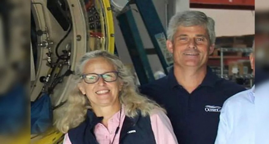 La esposa de uno de los tripulantes del submarino desaparecido es descendiente de fallecidos en el Titanic