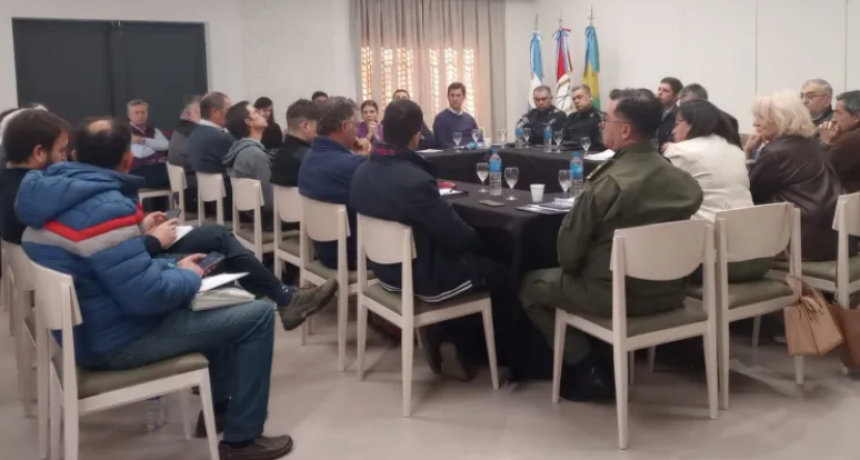 NUEVA REUNIÓN POR INSEGURIDAD RURAL 