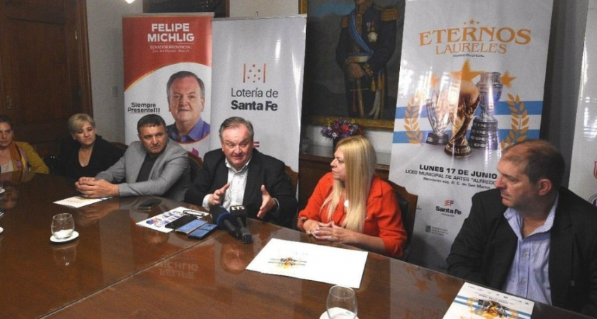 La Copa del Mundo llega a Ceres antes que debute la Selección