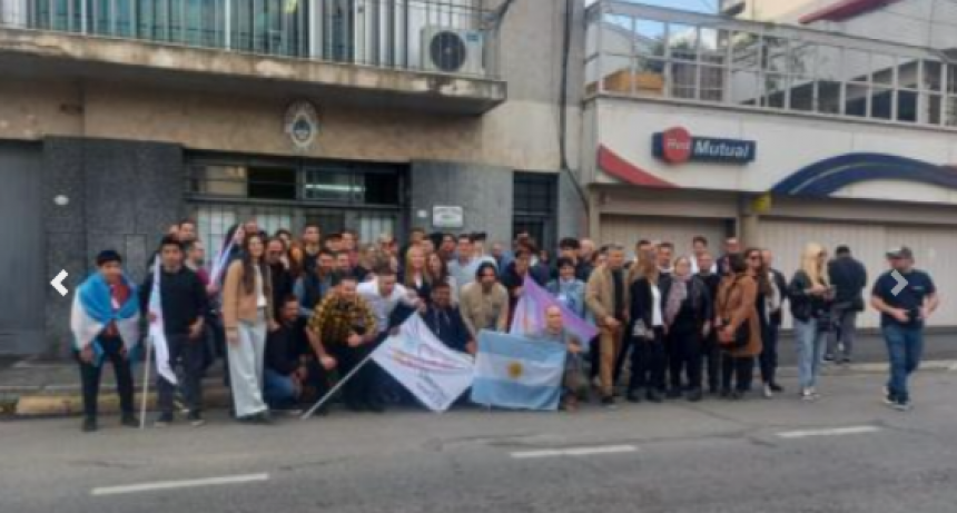 Karina Milei pasó por Santa Fe para inscribir a la Libertad Avanza