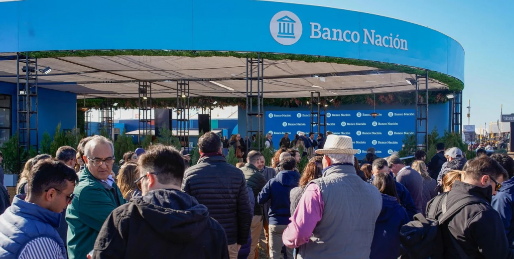 Banco Nación presentó créditos con tasas récord en Agroactiva 2025