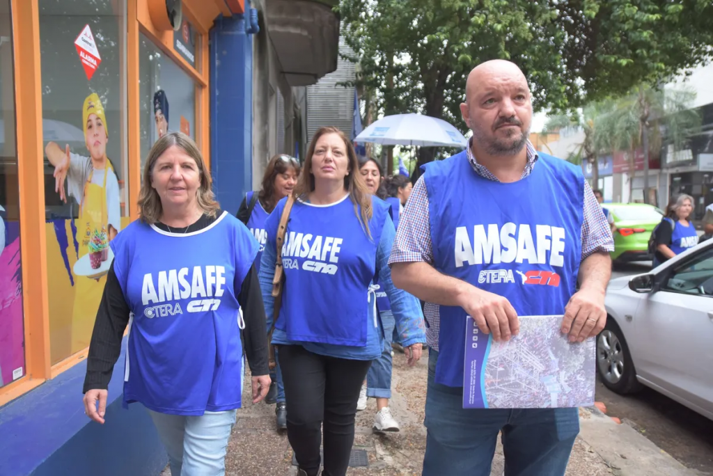 El oficialismo se impuso en las elecciones de Amsafé y Rodrigo Alonso seguirá al frente del sindicato docente