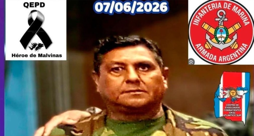 Gerardo Zamora despidi&oacute; al veterano de Malvinas Dante Esteban Padilla con un emotivo mensaje