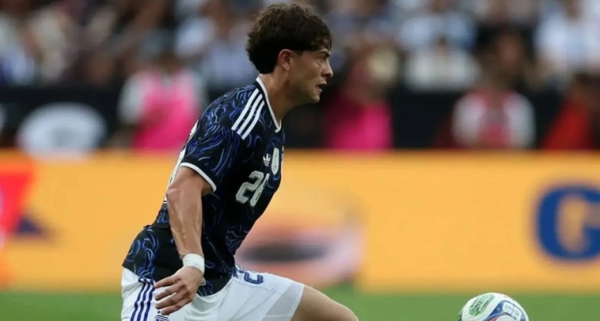 El sancarlino Agust&iacute;n Giay suma puntos en la Selecci&oacute;n Argentina: fue titular, jug&oacute; los 90 minutos y sue&ntilde;a con el Mundial 2026