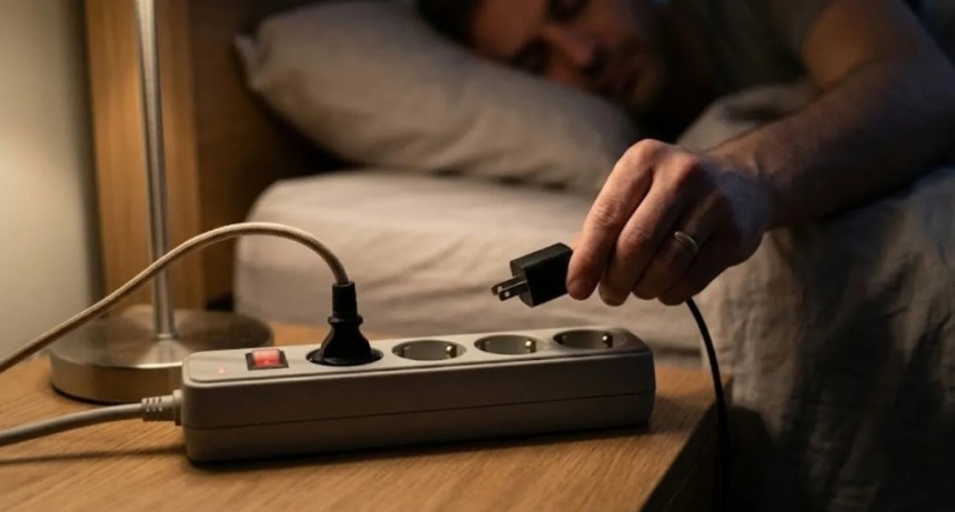 Las 4 cosas que conviene desenchufar antes de ir a dormir para ahorrar energ&iacute;a