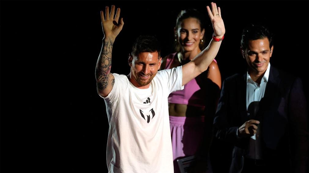 La gran presentación de Messi en Inter Miami: 
