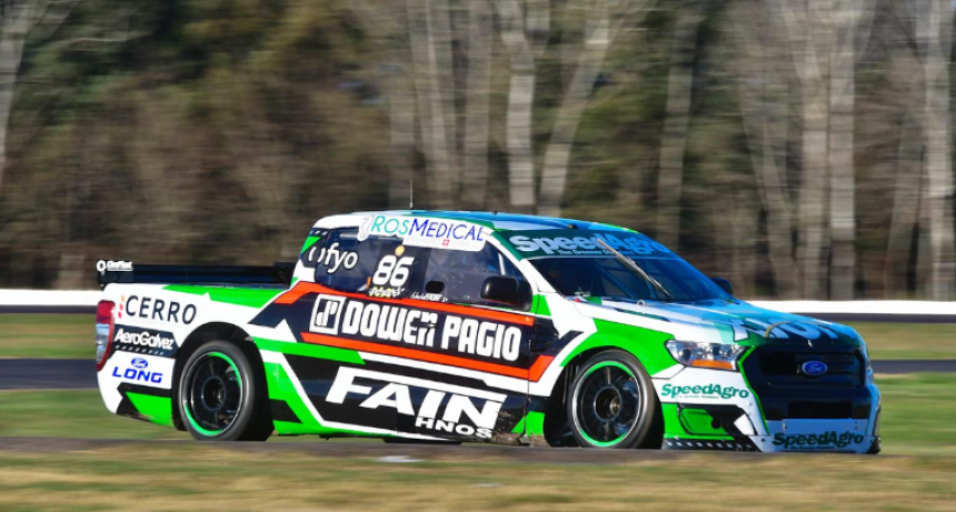 Con una Ford Ranger, Ignacio Faín llegó a su tercera victoria en las TC Pista Pick Up en tal sólo cinco presentaciones
