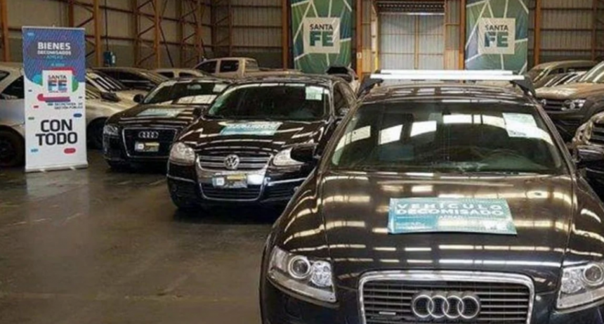 Avanza en Santa Fe el uso comunal y municipal de vehículos y bienes secuestrados