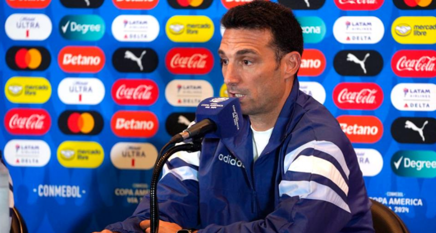 Scaloni fue contundente sobre Messi: “Cuando lo veo en condiciones, incluso sin estar al 100%, juega”