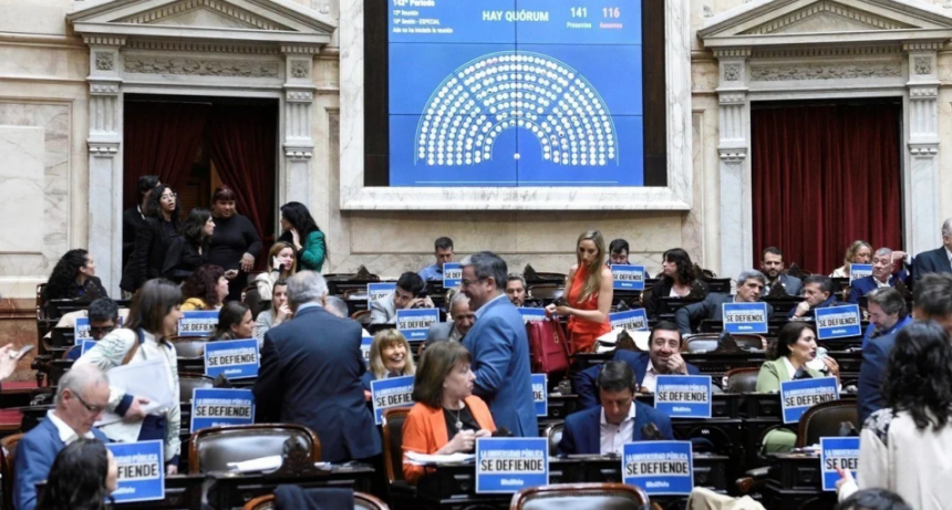 Temas sensibles para el gobierno: universidades y Garrahan en la agenda de Diputados nacionales