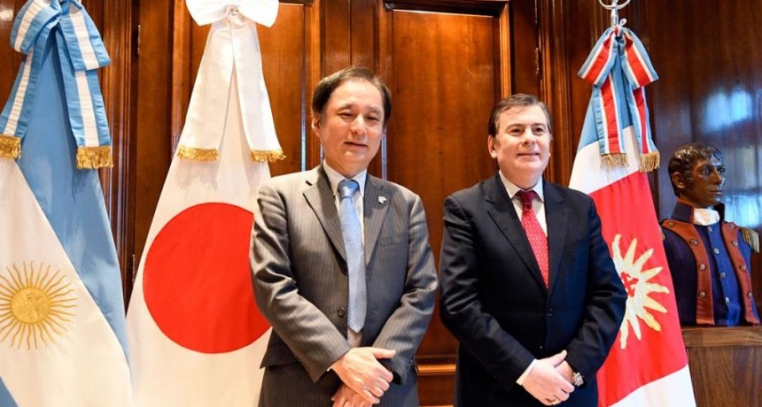El gobernador Zamora recibió al embajador de Japón Yamauchi Hiroshi