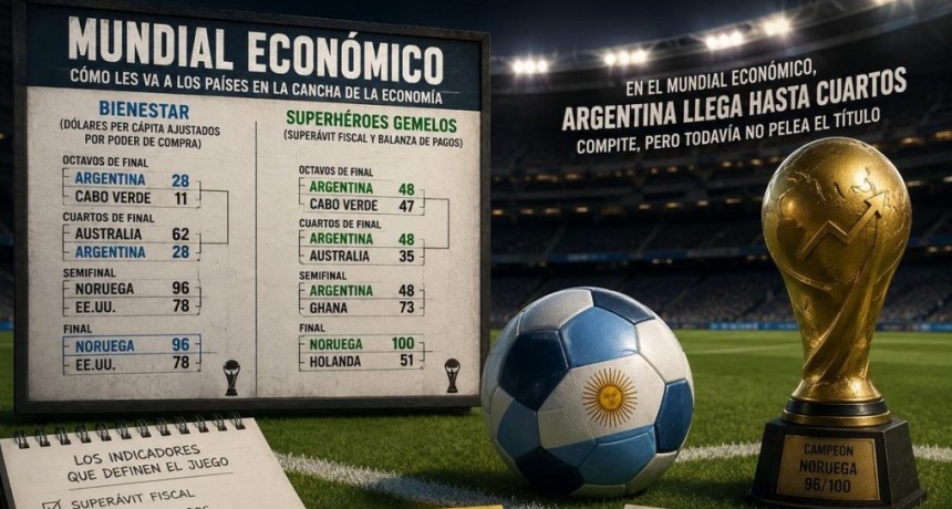 En el Mundial Econ&oacute;mico, quedamos afuera en los cuartos de final