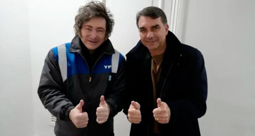 Milei viajar&aacute; a Brasil para respaldar a Flavio Bolsonaro y recibi&oacute; una dura respuesta de Lula