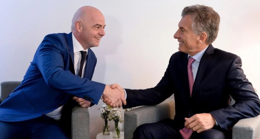 Mauricio Macri anunci&oacute; una donaci&oacute;n de un mill&oacute;n de d&oacute;lares de la Fundaci&oacute;n FIFA para Venezuela