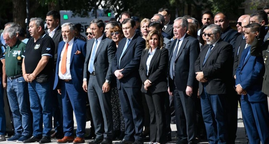 Zamora encabezó el acto en homenaje al Gral. José de San Martín