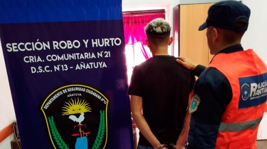 Bandera: detienen a un joven de 20 años por el millonario robo a una comerciante