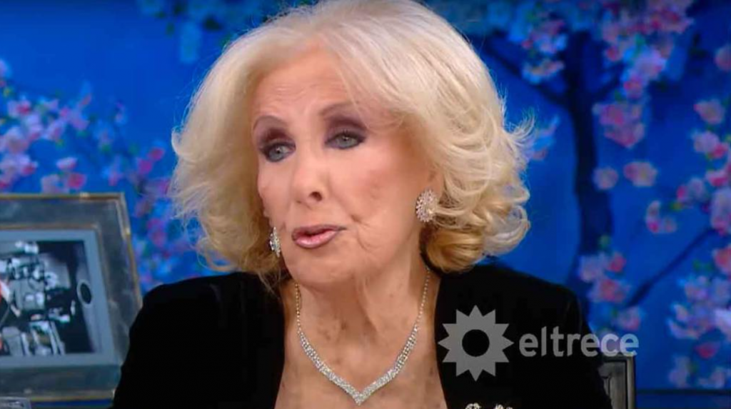 Mirtha Legrand fue contundente al hablar de Alberto Fernández y la denuncia por violencia de género