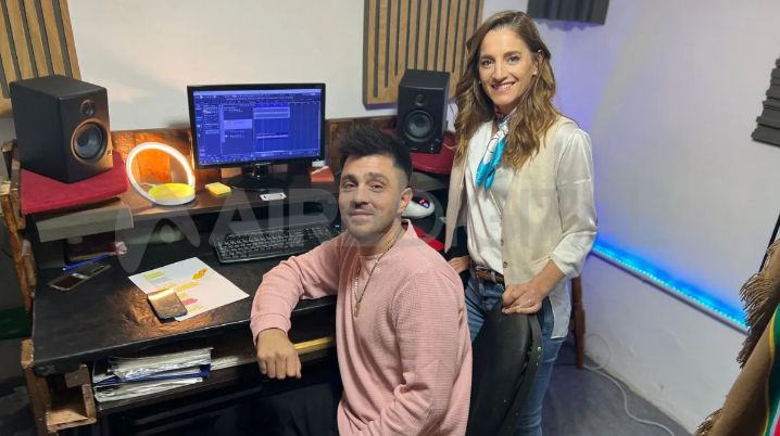 Efraín Colombo y Natalia Pastorutti graban su nueva canción 