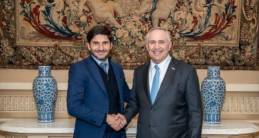 Con foco en la seguridad y el comercio, Pullaro se reunió con el embajador de Estados Unidos