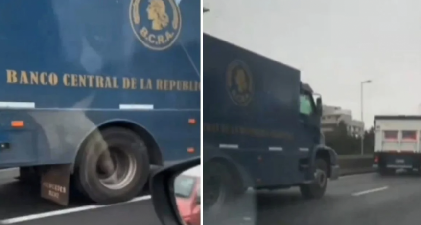 Video: partieron rumbo a Londres los 1500 lingotes de oro del Banco Central