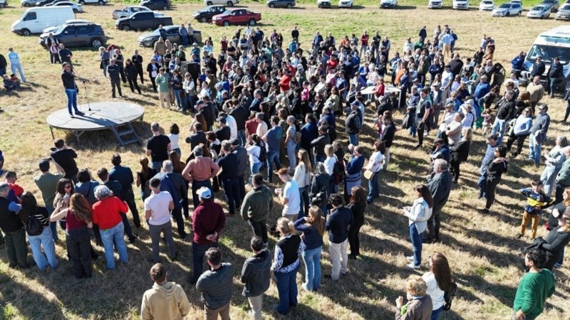 El sur santafesino protestó por el estado de las rutas nacionales