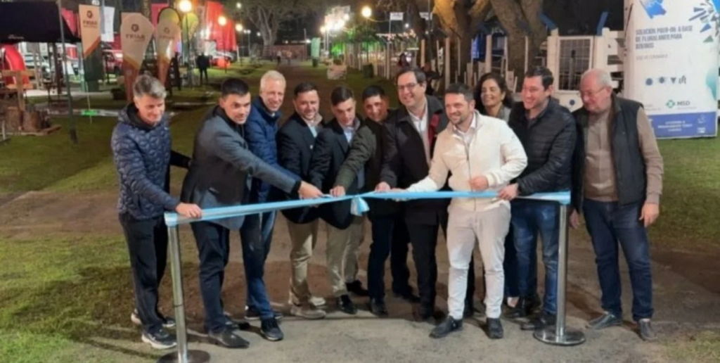 Quedó inaugurado el sector de industria y comercio en la Expo Rural